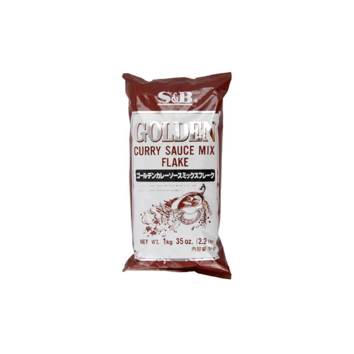 S&B Golden Curry Flocos 1 kg