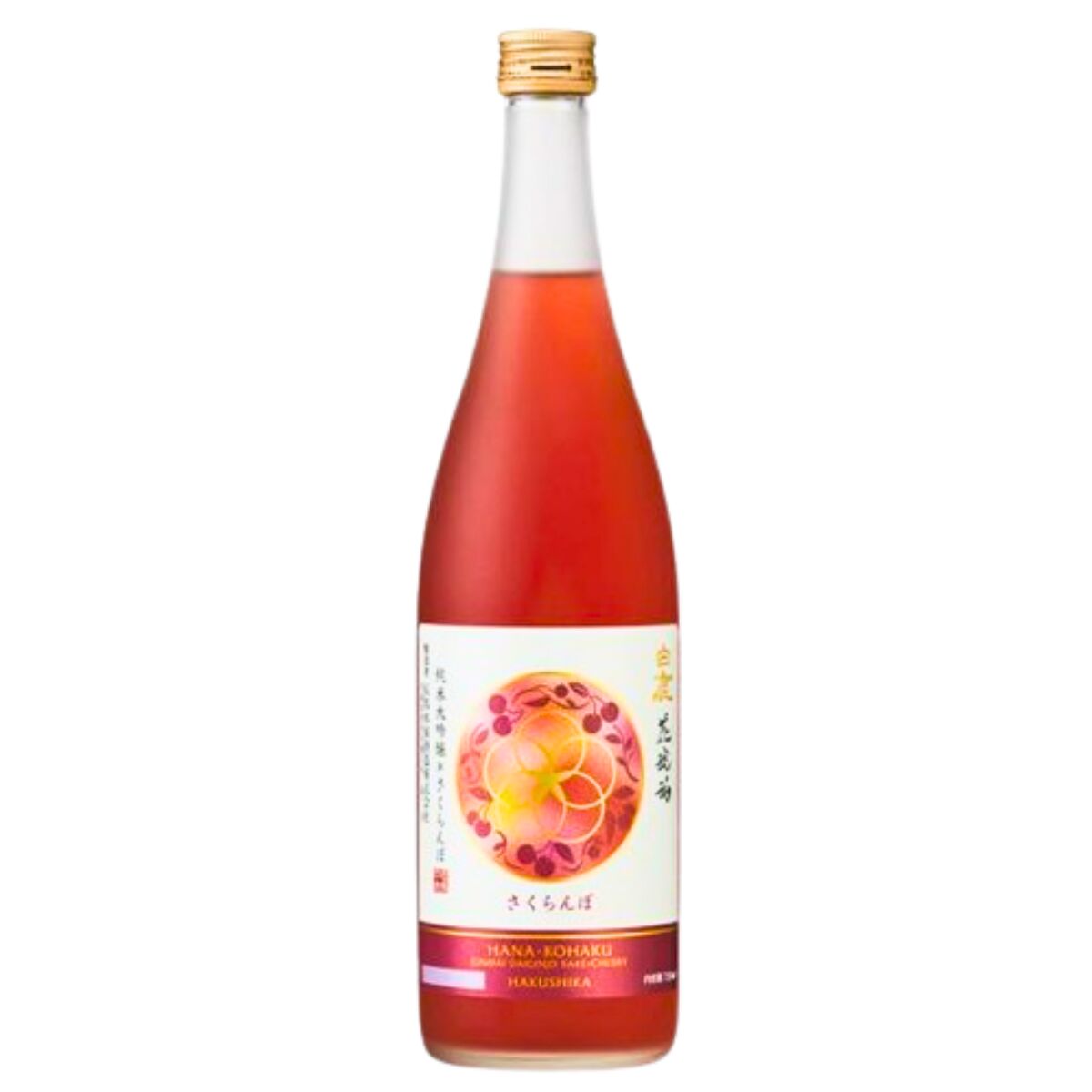 Hakushika Hana Kohaku Junmai Daiginjo Cherry 720ml