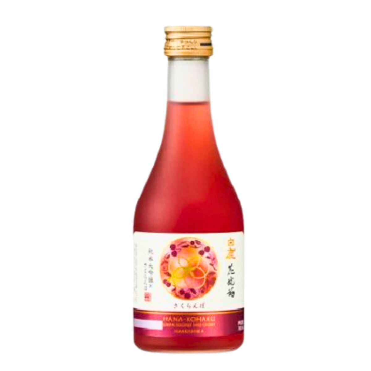 Hakushika Hana Kohaku Junmai Daiginjo Cherry 300ml