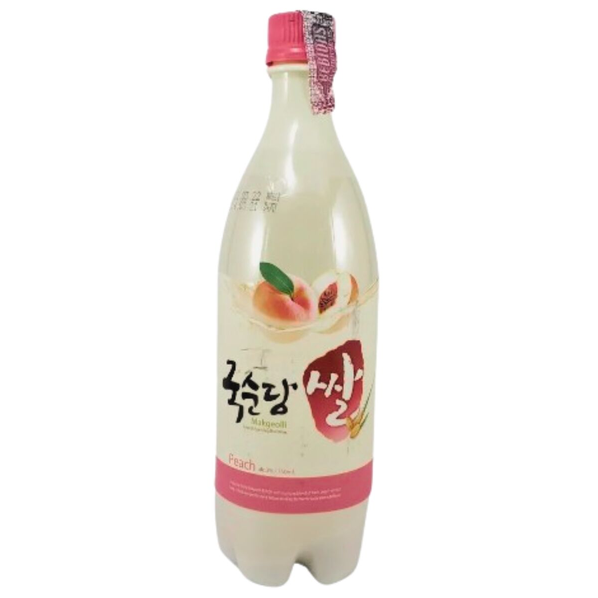 Vinho de Arroz Coreano Makgeolli Pêssego 750ml